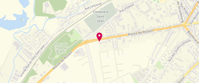 Plan de Boulangerie Cerise - Amiens, 657 Rue de Rouen, 80000 Amiens