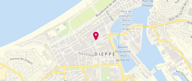 Plan de Pépites de Pains, 14 Rue de la Boucherie, 76200 Dieppe