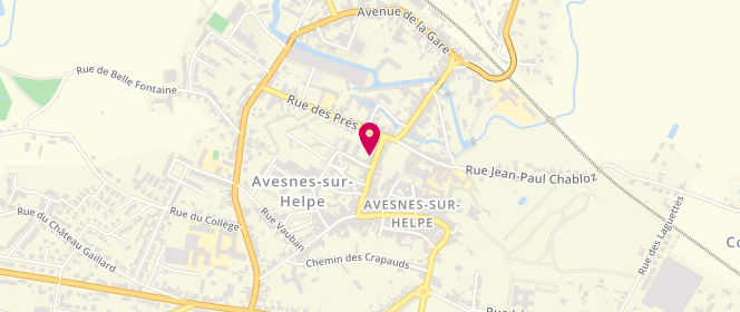 Plan de La Viennoise, 53 Rue Léo Lagrange (53-55), 59440 Avesnes-sur-Helpe