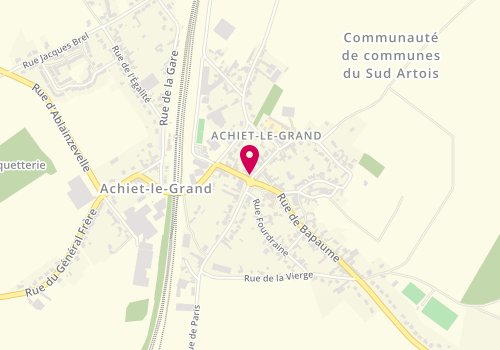 Plan de Fournil Achietois, 6 Route de Bapaume, 62121 Achiet-le-Grand