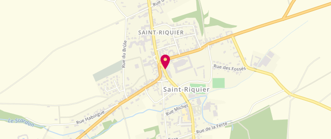 Plan de Boulangerie de l'Abbatiale, 14 Place Eglise, 80135 Saint-Riquier