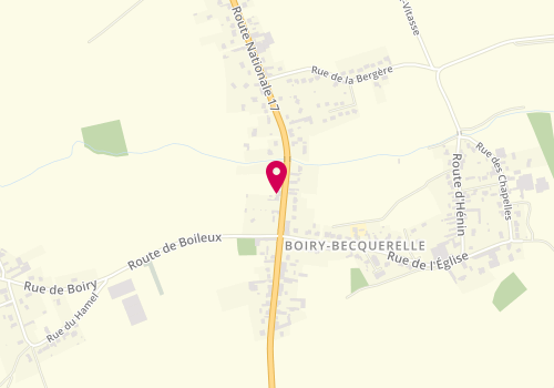 Plan de Boulangerie Balavoine Pere et Fils, 30 Route Nationale, 62128 Boiry-Becquerelle