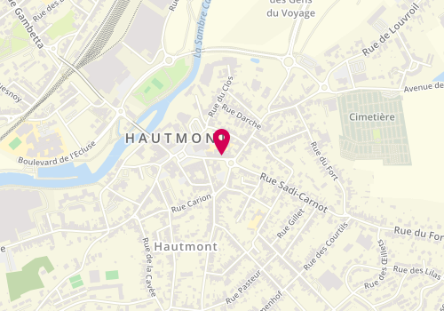 Plan de Aux Pains d'Hautmont, 15 Rue Nationale, 59330 Hautmont