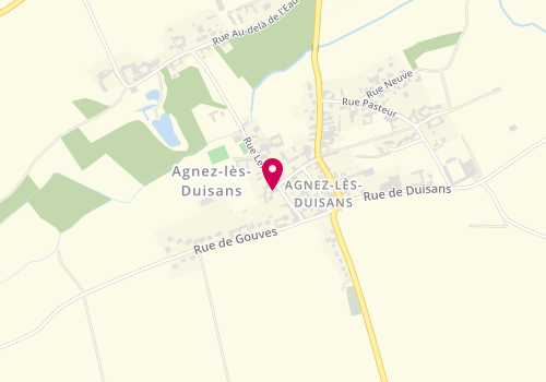 Plan de La Grange O Pains, 120 Rue Leflon, 62161 Agnez-lès-Duisans