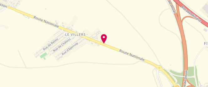 Plan de Boulangerie Louise, 43 Route Nationale 43, 59128 Flers-en-Escrebieux