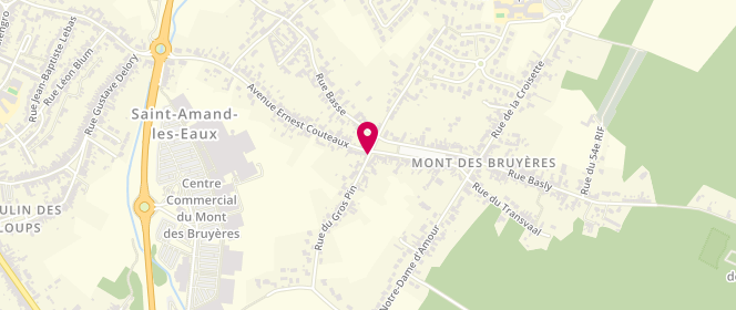 Plan de Boulangerie Demonchy, 1064 avenue Ernest Couteaux, 59230 Saint-Amand-les-Eaux