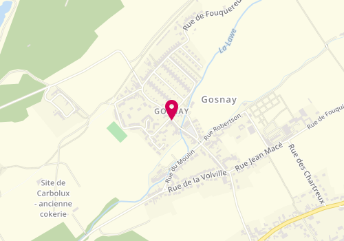 Plan de Boulangerie du Grand Chemin, 12 Grand Chemin, 62199 Gosnay