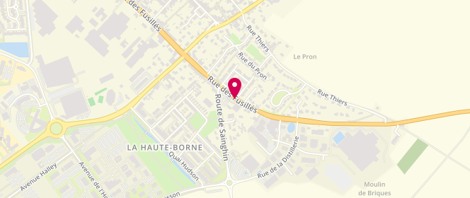 Plan de Biocoop, 270 Rue des Fusillés, 59493 Villeneuve-d'Ascq