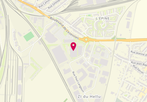 Plan de Boulangerie Ange, 2 Rue Paul Langevin Zone Industrielle du Hellu, 59260 Lezennes