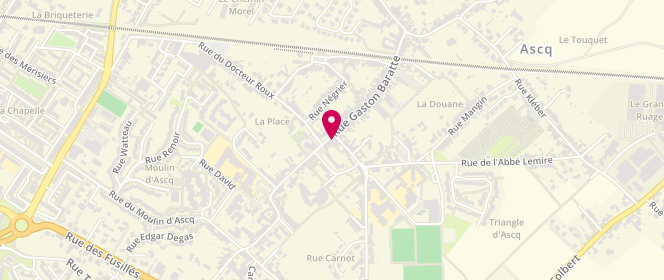Plan de Boulangerie Honorino Fonseca, 88 Rue Gaston Baratte, 59493 Villeneuve-d'Ascq
