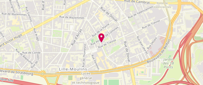 Plan de GILLART Vincent, 67 Rue de Fontenoy, 59000 Lille