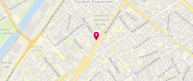 Plan de Boulangerie Coeur d'Épis, 102 Boulevard Vauban, 59800 Lille