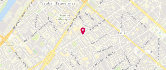 Plan de SARL Bst, 235 Rue Nationale, 59800 Lille