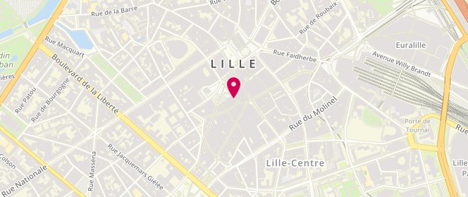 Plan de Maison Beauchamp, 14 Rue de la Vieille Comédie, 59800 Lille