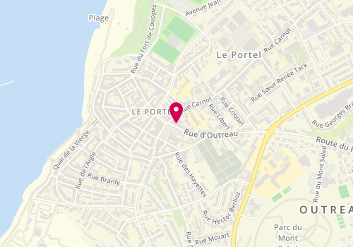 Plan de LABARRE Frédéric, 3 Rue d'Outreau, 62480 Le Portel