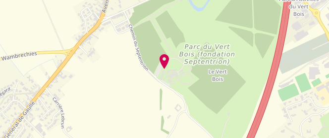Plan de Maison du Pain et des Saveurs de Flandre, Fondation Prouvost
parc du Septentrion chemin des Coulons Bat.8, 59700 Marcq-En-Baroeul, France