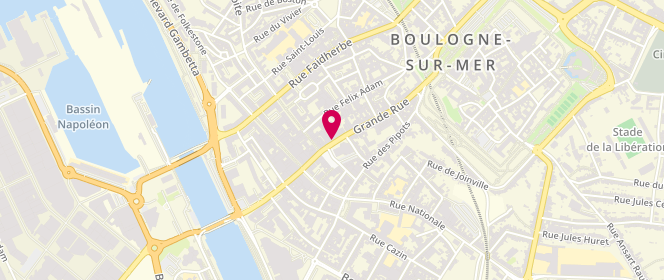 Plan de Maison Brefort, Grande Rue, 62200 Boulogne-sur-Mer