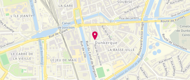 Plan de Dk'Délices, 22 Rue Vauban, 59240 Dunkerque